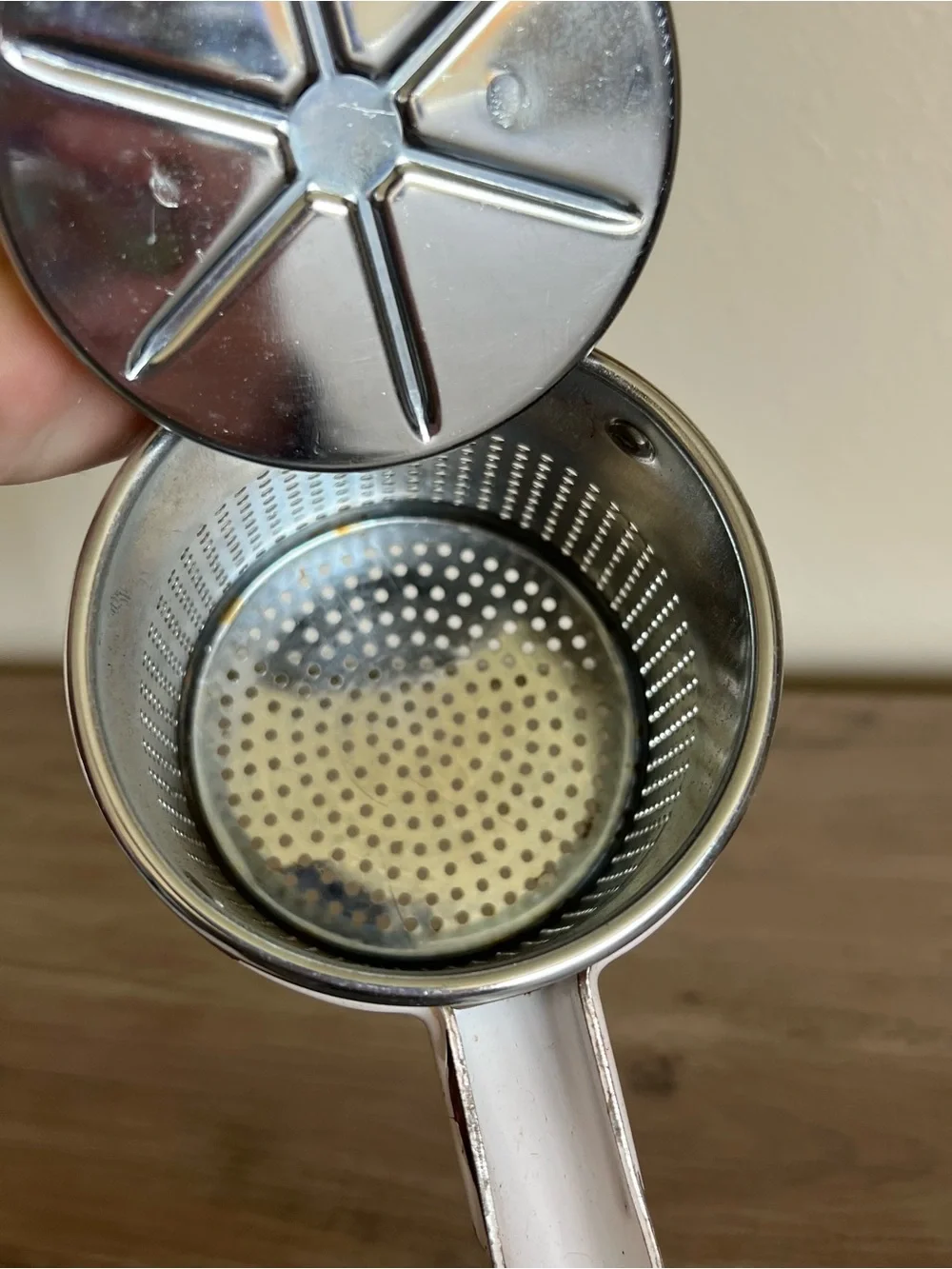 Vintage Metal Potato Ricer Ekco Best Egg Beater Rustic Antique Kitchen Gadgets